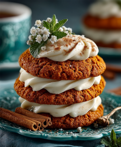 Read more about the article Pumpkin Cookies with Cinnamon Frosting: A Delicious Fall Treat